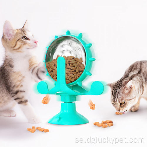 Pengar pariserhjul mat dispensering husdjur leksak